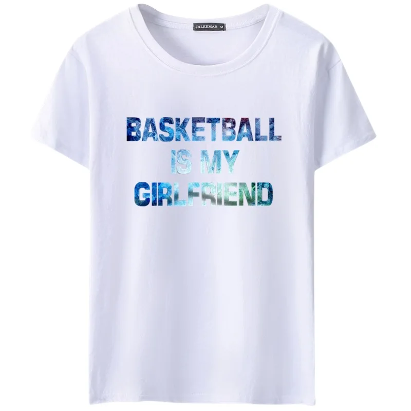 Cotton Casual Men Tshirts Short Sleeved O Neck Letter Basketball Is My Girl Friend Printing T-shirt Homme Top Plus Size 5XL
Cotton Casual Men Tshirts Short Sleeved O Neck Letter Basketball Is My Girl Friend Printing T-shirt Homme Top Plus Size 5XL