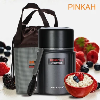 PINKAH Original 750 ML Big Food Thermos Termos Bottle Vacuum Flask Stainless Steel Tumbler Soup Thermos Personal Office Termo
PINKAH Original 750 ML Big Food Thermos Termos Bottle Vacuum Flask Stainless Steel Tumbler Soup Thermos Personal Office Termo