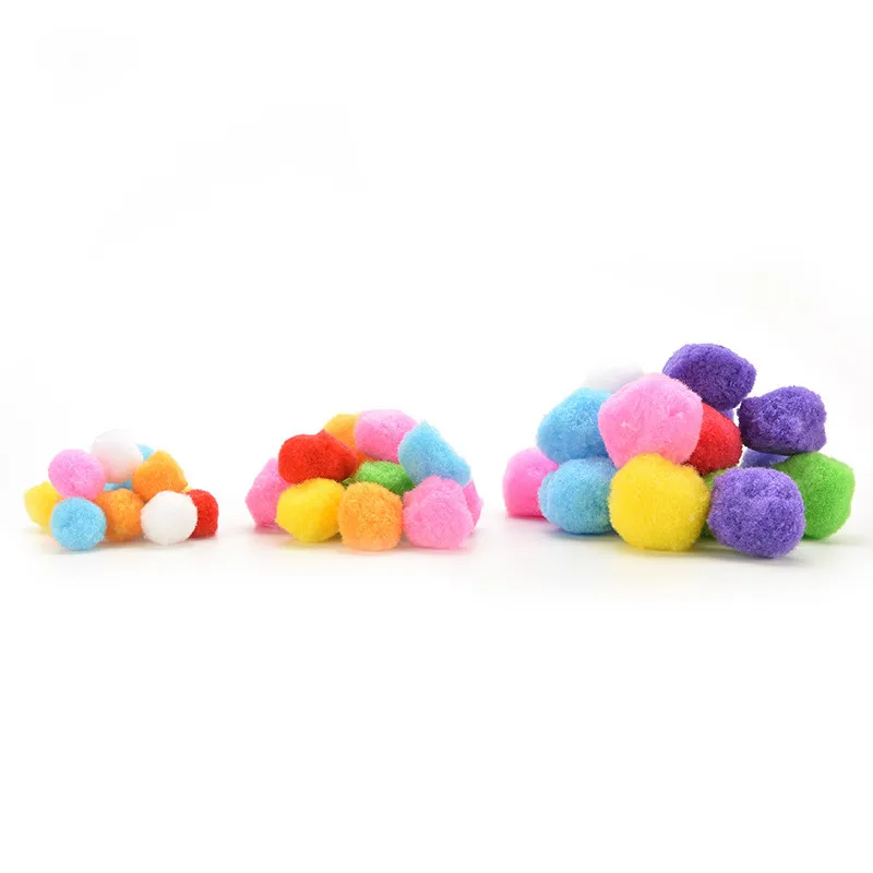 Halloween Assortment POM POMS 100 per bag