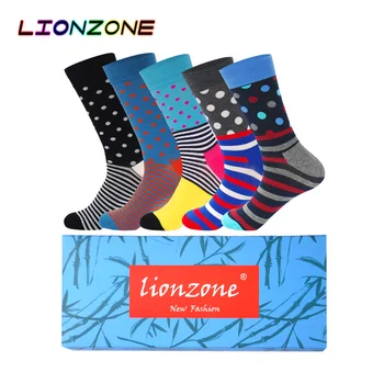 LIONZONE 5Pairs/Lot Colorful Point Fashion Men Socks Women Stripe Korea Sock Cotton Long Brand High Quality Lovers Couple Socks
LIONZONE 5Pairs/Lot Colorful Point Fashion Men Socks Women Stripe Korea Sock Cotton Long Brand High Quality Lovers Couple Socks