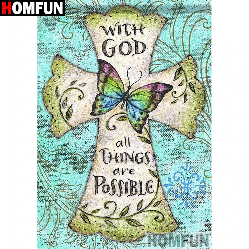 HOMFUN Diamond Embroidery DIY Diamond Painting Cross Stitch Kit "Text butterfly" 5D Needlework Diamond Home Decoration A26114
HOMFUN Diamond Embroidery DIY Diamond Painting Cross Stitch Kit "Text butterfly" 5D Needlework Diamond Home Decoration A26114