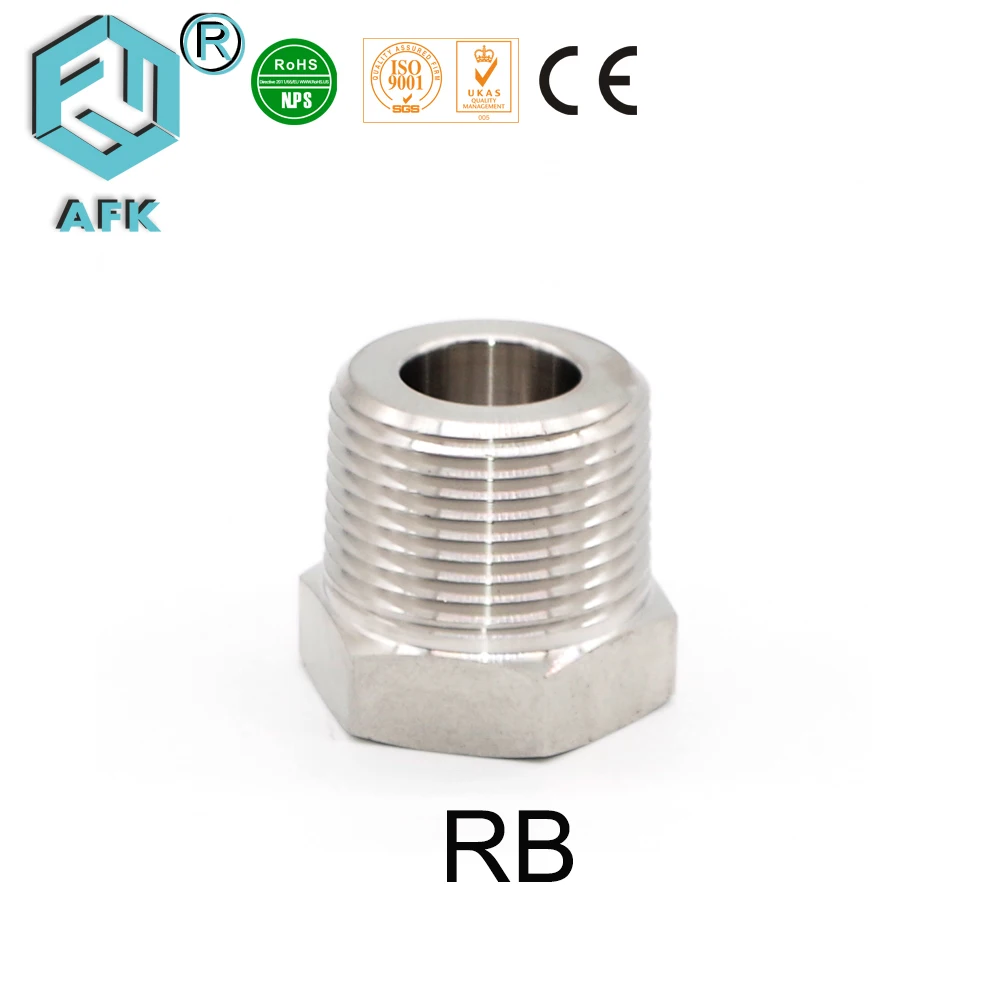 316 Stainless steel 3/4" 1" Male NPT x Female NPT Reducing Bushing Pipe Fittings connector
316 Stainless steel 3/4" 1" Male NPT x Female NPT Reducing Bushing Pipe Fittings connector
