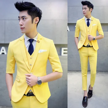 Multi color short sleeve men suit fashion summer suits costume homme mariage suit man wedding slim fit mens suit
Multi color short sleeve men suit fashion summer suits costume homme mariage suit man wedding slim fit mens suit