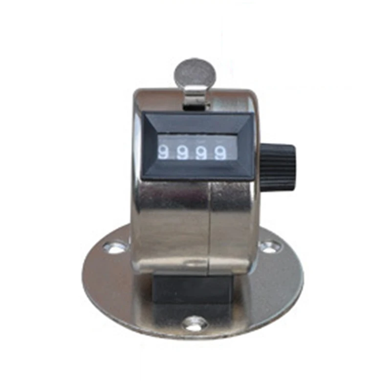 JQ14A 4 digit counters hand hold counter count passenger flow counter four Muslim counters with base
JQ14A 4 digit counters hand hold counter count passenger flow counter four Muslim counters with base