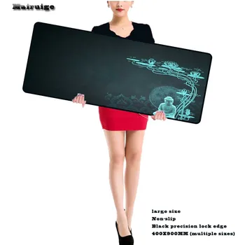 

Mairuige brand Buddhism Animal Large Mouse Pad Grande Keyboards Mat for League of Legends Dota 2 LOL CS Go for Game Player