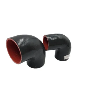 

90 degrees 38 45 51 57 63 70 76 83 89MM Silicone Hose Elbow Rubber Joiner Bend Tube for Intercooler Cold Air Intake Hose