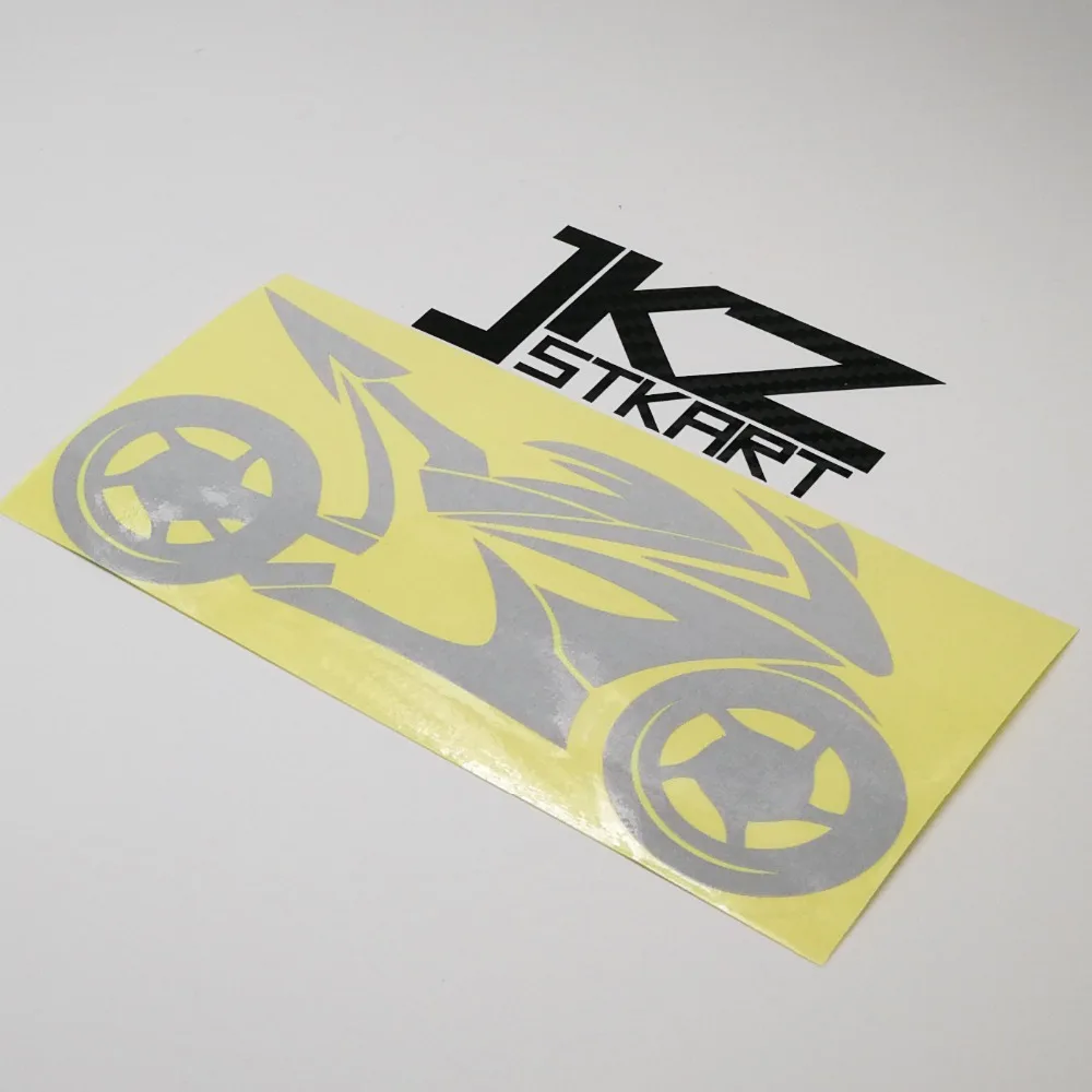 

JKZ STKART Vinyl Die Cut Car Sticker Decals Cool Racing Motorcycle 15 x 8 cm for Motor Bike Laptop Helmet Decorated Stickers