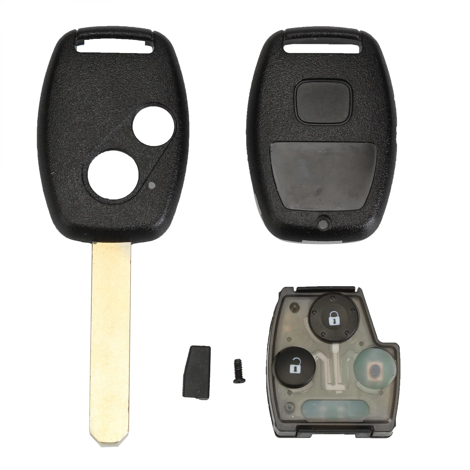 Neverland 2 Button Remote Keyless Entry Car Key Shell Fob 433Mhz ID46 for Honda Civic CRV Jazz HRV
Neverland 2 Button Remote Keyless Entry Car Key Shell Fob 433Mhz ID46 for Honda Civic CRV Jazz HRV