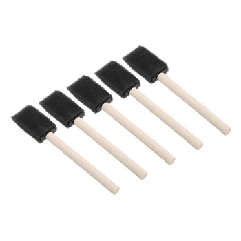 20pcs 1" Foam Sponge Brushes Wood Handle Painting Brush Drawing Finishing Art Craft Tool For For Watercolor Oil Stain Project
20pcs 1" Foam Sponge Brushes Wood Handle Painting Brush Drawing Finishing Art Craft Tool For For Watercolor Oil Stain Project