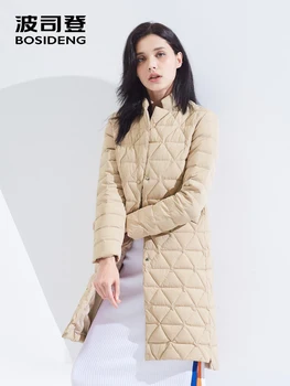 BOSIDENG women's 2018 new winter thick warm goose down jacket stand collar long ladies down parka waterproof soft B80131032
BOSIDENG women's 2018 new winter thick warm goose down jacket stand collar long ladies down parka waterproof soft B80131032