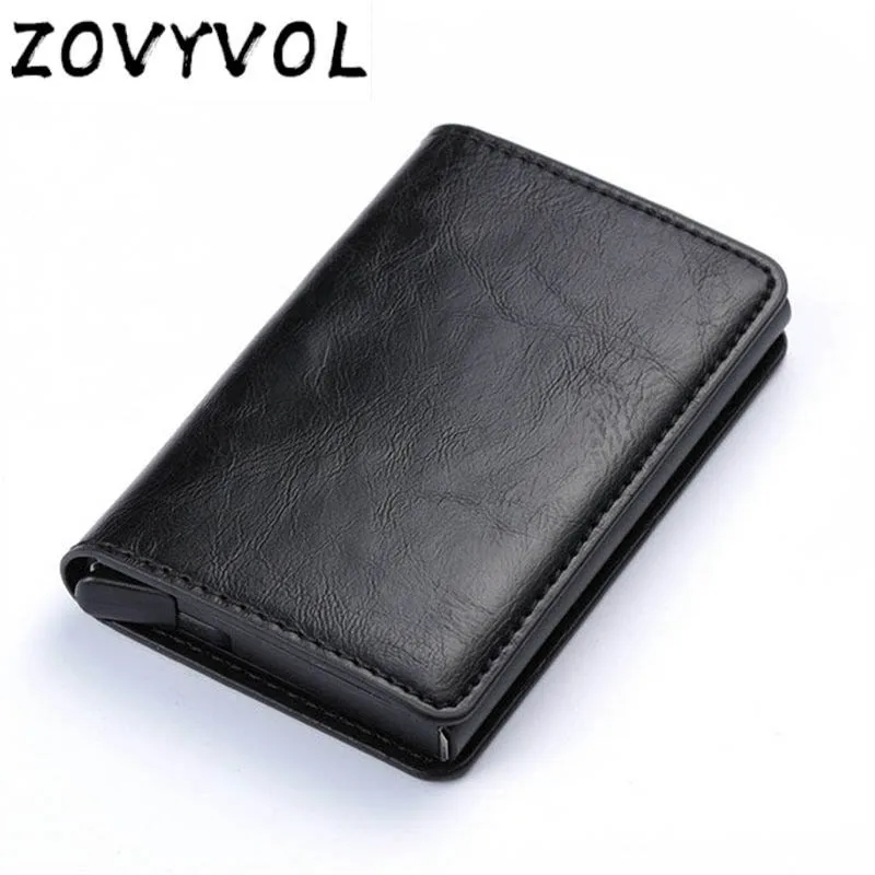ZOVYVOL Automatic Silde Aluminum ID Cash Card Holder Men Business RFID Blocking Wallet Credit Card Protector Case Pocket Purse
ZOVYVOL Automatic Silde Aluminum ID Cash Card Holder Men Business RFID Blocking Wallet Credit Card Protector Case Pocket Purse