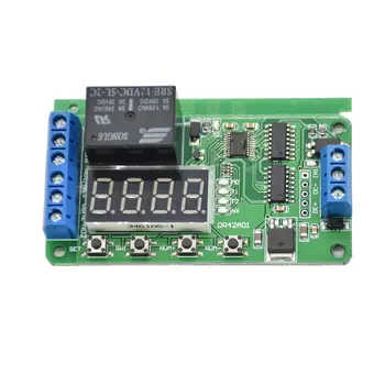 DC 12V DPDT Relay Cycle Timer Module Delay Time Polarity Audio Motor switching Automated industry PLC
DC 12V DPDT Relay Cycle Timer Module Delay Time Polarity Audio Motor switching Automated industry PLC