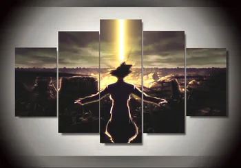 5 Piece HD Printed Dragon Ball Z The View of GOKU's Back Painting Canvas Print Children's Room Decor
5 Piece HD Printed Dragon Ball Z The View of GOKU's Back Painting Canvas Print Children's Room Decor