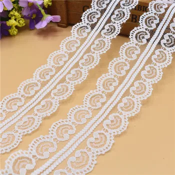 Hot 10 Yards Beautiful White Lace Ribbon Tape 45MM Lace Trim Fabric DIY Embroidered Net Lace For Sewing Decoration lace fabric
Hot 10 Yards Beautiful White Lace Ribbon Tape 45MM Lace Trim Fabric DIY Embroidered Net Lace For Sewing Decoration lace fabric