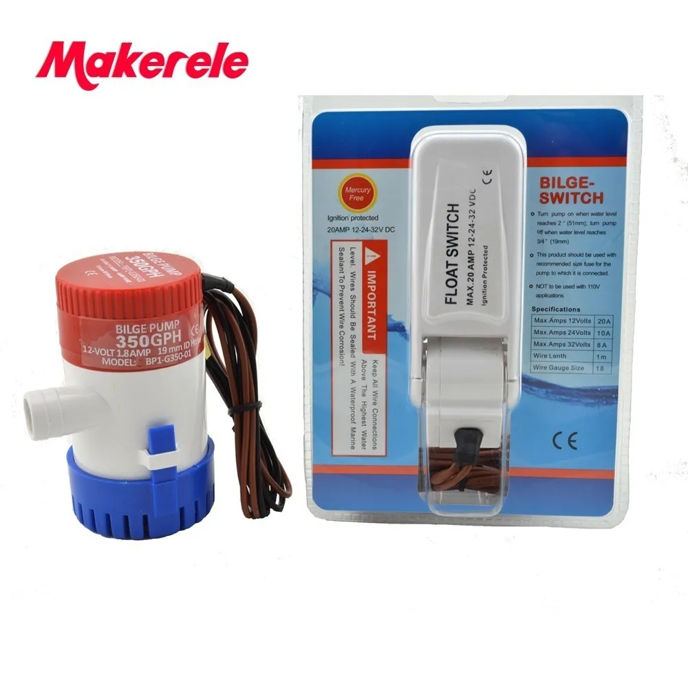 2017 NEW ! Universal Car RV Water Pumps 24V 350GPH Submersible Boat Marine Bilge Equipment with Bilge Pump Float Switch
2017 NEW ! Universal Car RV Water Pumps 24V 350GPH Submersible Boat Marine Bilge Equipment with Bilge Pump Float Switch