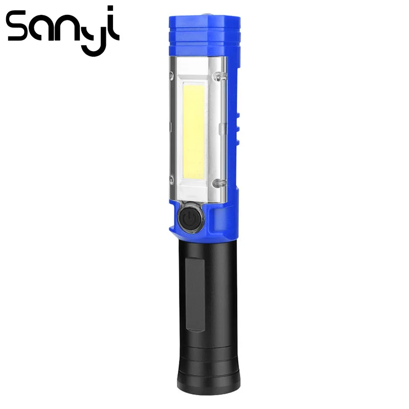 SANYI 4 Modes Flashlight Torch 3800 LM Magnetic Portable Lamp by 3*AA Battery Lantern Lamp for Camping Night Fishing
SANYI 4 Modes Flashlight Torch 3800 LM Magnetic Portable Lamp by 3*AA Battery Lantern Lamp for Camping Night Fishing