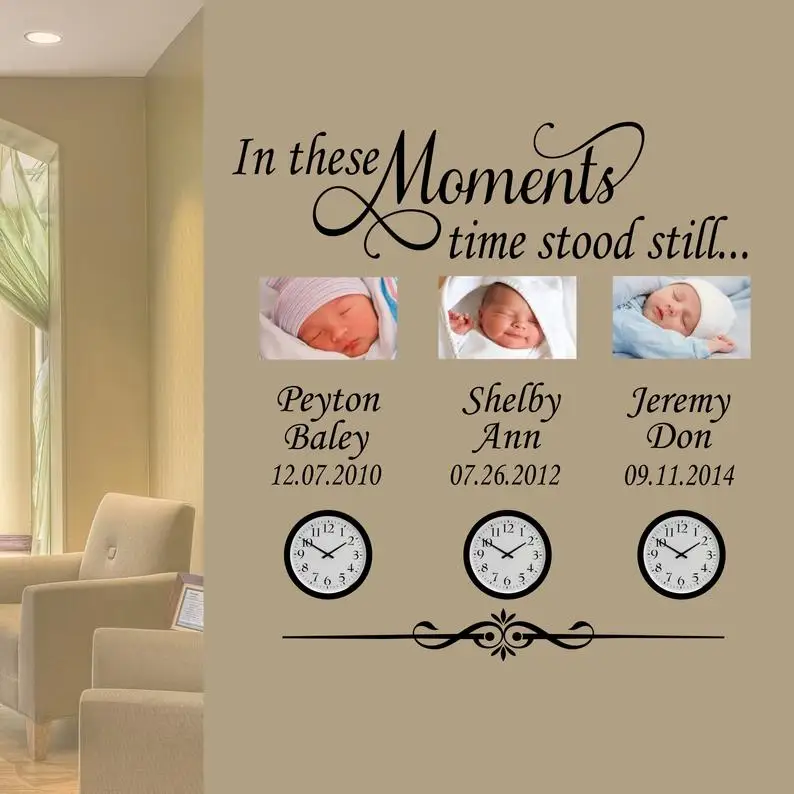 In These Moments and Family Names Picture Wall Decals PVC Wall Lettering Wall Stickers Wall Quotes Wall Decor House Decoration
In These Moments and Family Names Picture Wall Decals PVC Wall Lettering Wall Stickers Wall Quotes Wall Decor House Decoration