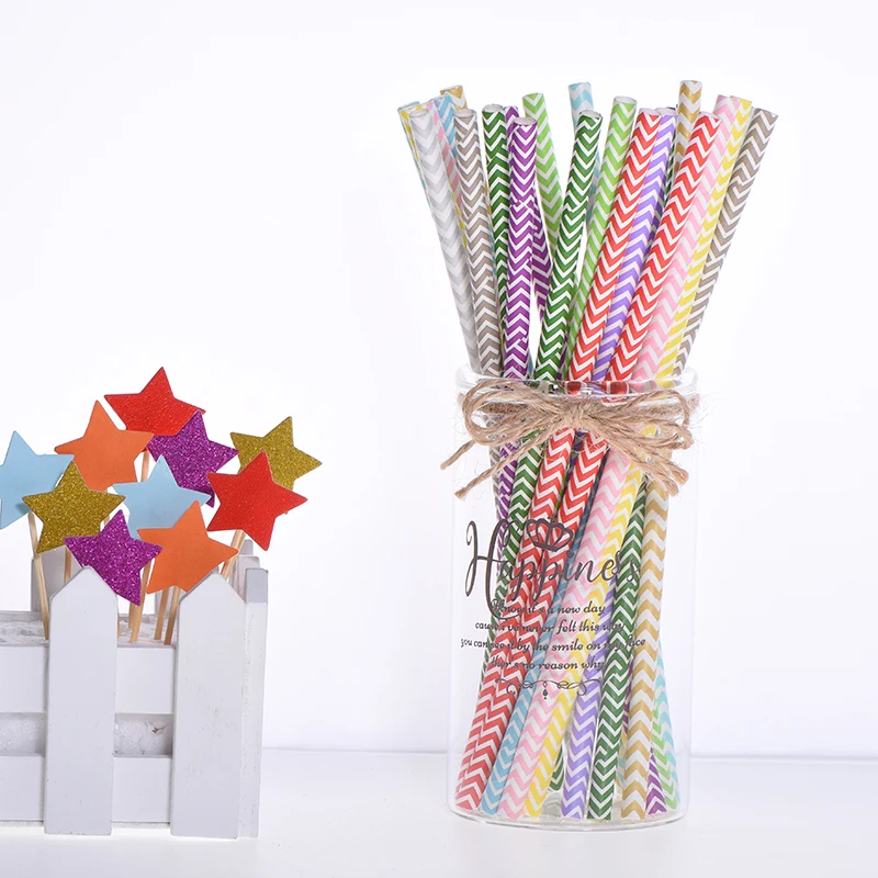 25pcs Wave Paper Drinking Straws Cupcake Topper for Birthday Wedding Party Baby Shower Disposable Tableware Party Decor Supplies
25pcs Wave Paper Drinking Straws Cupcake Topper for Birthday Wedding Party Baby Shower Disposable Tableware Party Decor Supplies