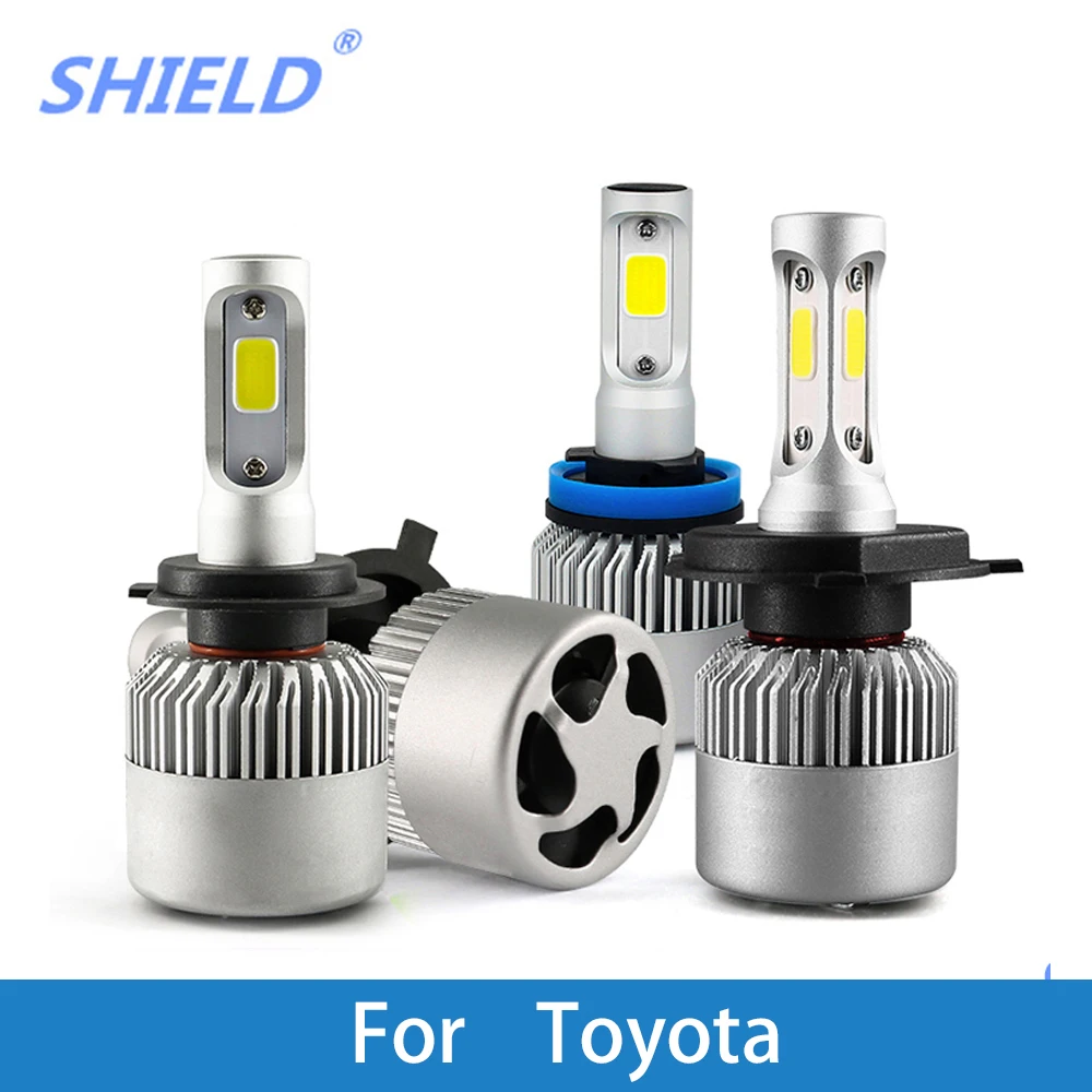 2 Pcs Car Headlight Bulb LED H1 H7 H4 H11 9005 COB 6500K 8000Lm 12V Auto Light For Toyota Corolla Chr Avensis Camry Yaris Previa
2 Pcs Car Headlight Bulb LED H1 H7 H4 H11 9005 COB 6500K 8000Lm 12V Auto Light For Toyota Corolla Chr Avensis Camry Yaris Previa