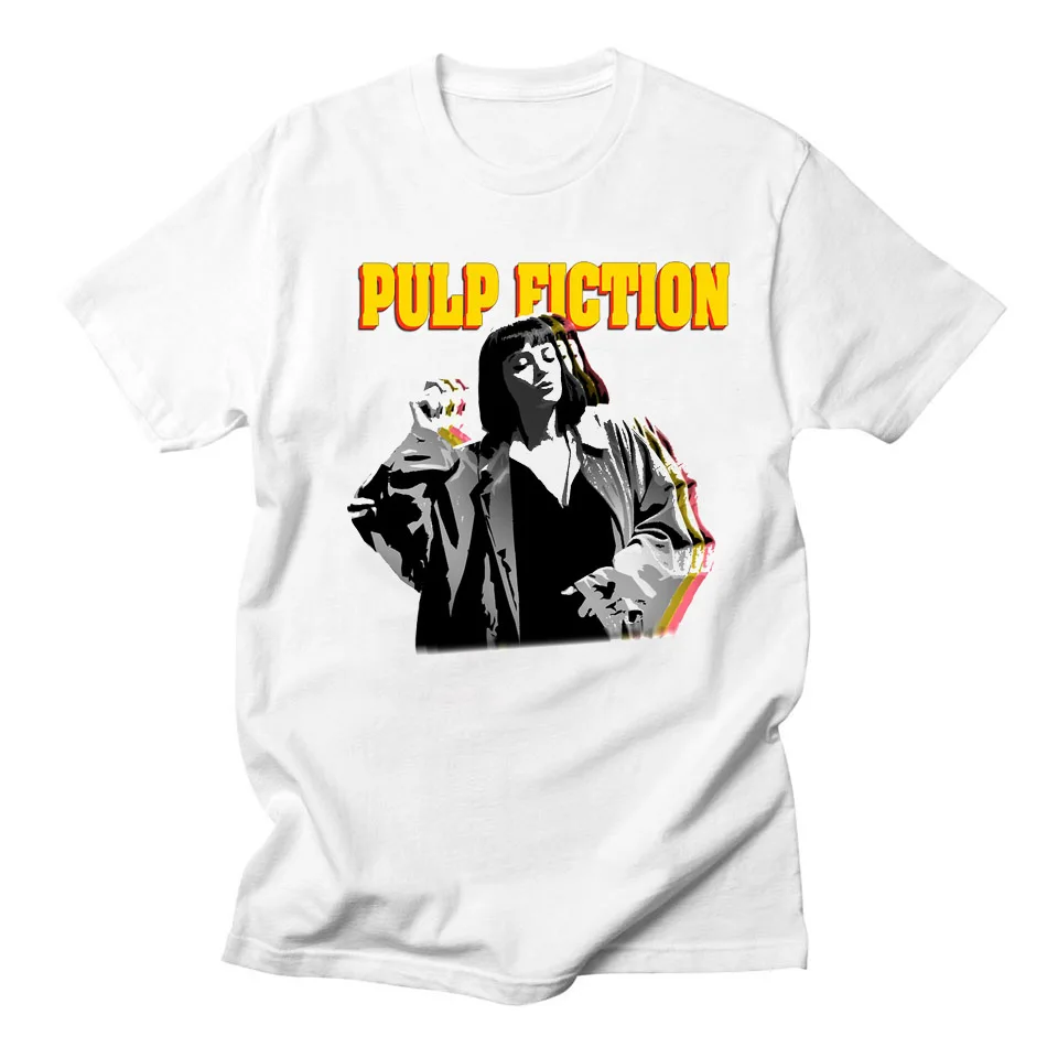 New Fashion Brand Pulp Fiction T shirt Saint jules Print T shirt Summer High Quality Streetwear Women Clothing
New Fashion Brand Pulp Fiction T shirt Saint jules Print T shirt Summer High Quality Streetwear Women Clothing