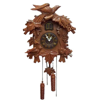 Vintage cuckoo wall clock cuckoo clocks fashion rural music sensation clock bird solid wood carving clock home decor mx6061135
Vintage cuckoo wall clock cuckoo clocks fashion rural music sensation clock bird solid wood carving clock home decor mx6061135