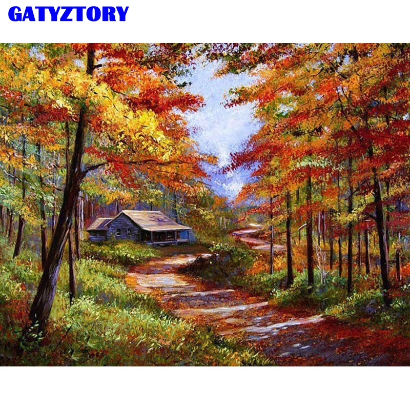 Frameless Autumn Landscape DIY Painting By Numbers Modern Wall Art Canvas Painting Unique Gft For Home Decoration 40x50cm
Frameless Autumn Landscape DIY Painting By Numbers Modern Wall Art Canvas Painting Unique Gft For Home Decoration 40x50cm