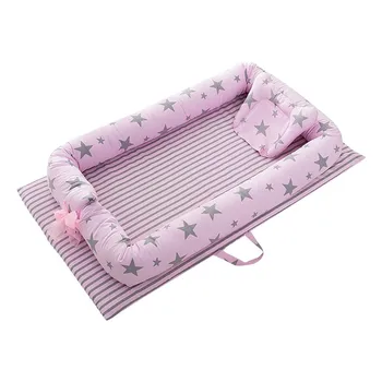 Portable Foldable Baby Crib Newborn Sleep Cotton Bed baby in Car safety Nest soft Cradle Baby Nest Bed Travel Crib Fence Bed
Portable Foldable Baby Crib Newborn Sleep Cotton Bed baby in Car safety Nest soft Cradle Baby Nest Bed Travel Crib Fence Bed