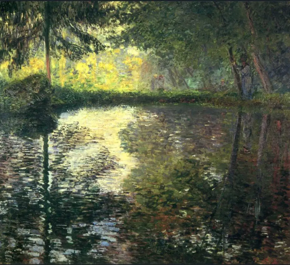 High quality Oil painting Canvas Reproductions The Pond at Montgeron (1876) By Claude Monet hand painted
High quality Oil painting Canvas Reproductions The Pond at Montgeron (1876) By Claude Monet hand painted