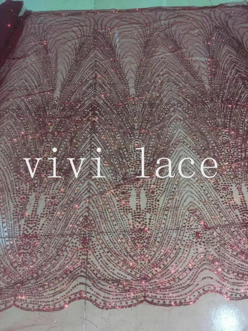 5 yards D667# luxury wine red print glitter tulle african fabric for bridal wedding dress/evening dress/sawing
5 yards D667# luxury wine red print glitter tulle african fabric for bridal wedding dress/evening dress/sawing
