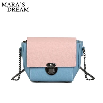 Mara's Dream Brand 2018 New PU Shoulder Patchwork Messenger Crossbody Bags Small Bag Lock Women Satchel Vintage Casual Handbag
Mara's Dream Brand 2018 New PU Shoulder Patchwork Messenger Crossbody Bags Small Bag Lock Women Satchel Vintage Casual Handbag