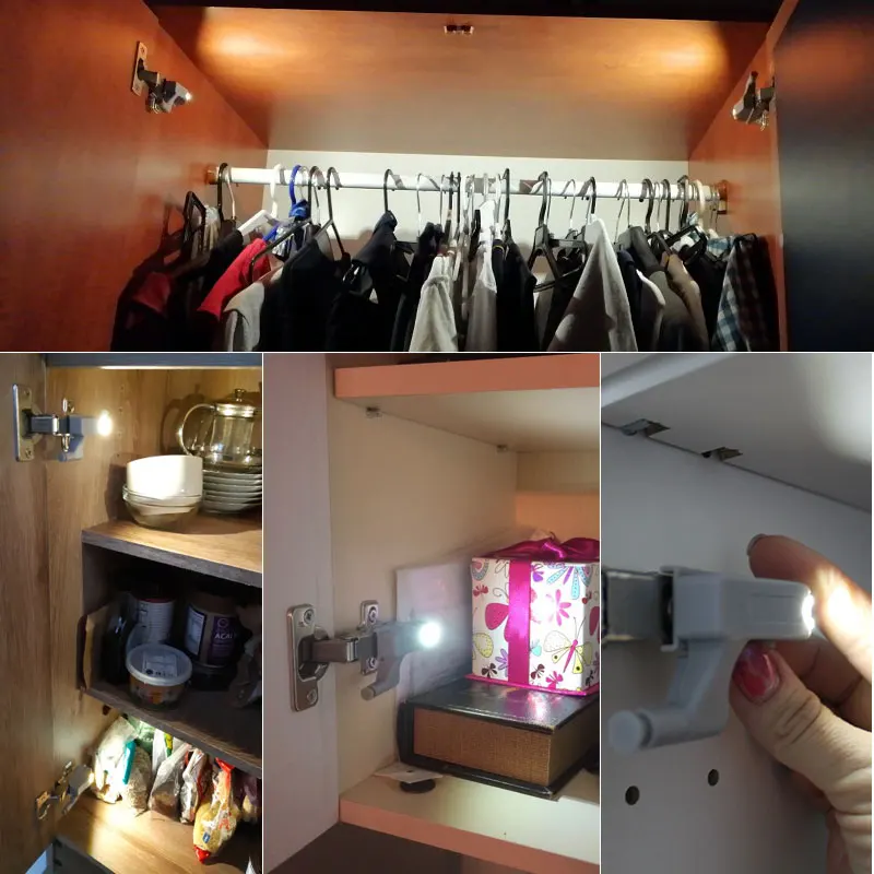 Cabinet Hinge Light Inner Hinge LED Sensor Light for Kitchen Bedroom Living Room Wardrobe Night Light Wardrobe Light
Cabinet Hinge Light Inner Hinge LED Sensor Light for Kitchen Bedroom Living Room Wardrobe Night Light Wardrobe Light