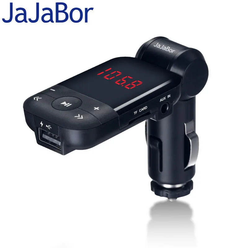 JaJaBor Car Kit Handsfree MP3 Audio Player Bluetooth FM Transmitter Support U Disk TF Card 5V 2.1A USB Car Charger
JaJaBor Car Kit Handsfree MP3 Audio Player Bluetooth FM Transmitter Support U Disk TF Card 5V 2.1A USB Car Charger