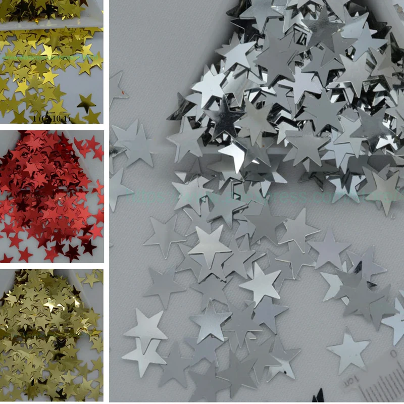 25g 10mm Star Shape Loose Sequins Paillettes For Wedding Scrapbook Handmade Crafts Decoration Confetti Kid DIY Accessory
25g 10mm Star Shape Loose Sequins Paillettes For Wedding Scrapbook Handmade Crafts Decoration Confetti Kid DIY Accessory