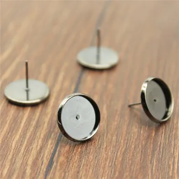 20pcs 5 Colors Fit 12mm 10mm 8mm Glass Cabochons Earring Studs Setting Base Earring Bezels Setting For Jewelry Making
20pcs 5 Colors Fit 12mm 10mm 8mm Glass Cabochons Earring Studs Setting Base Earring Bezels Setting For Jewelry Making