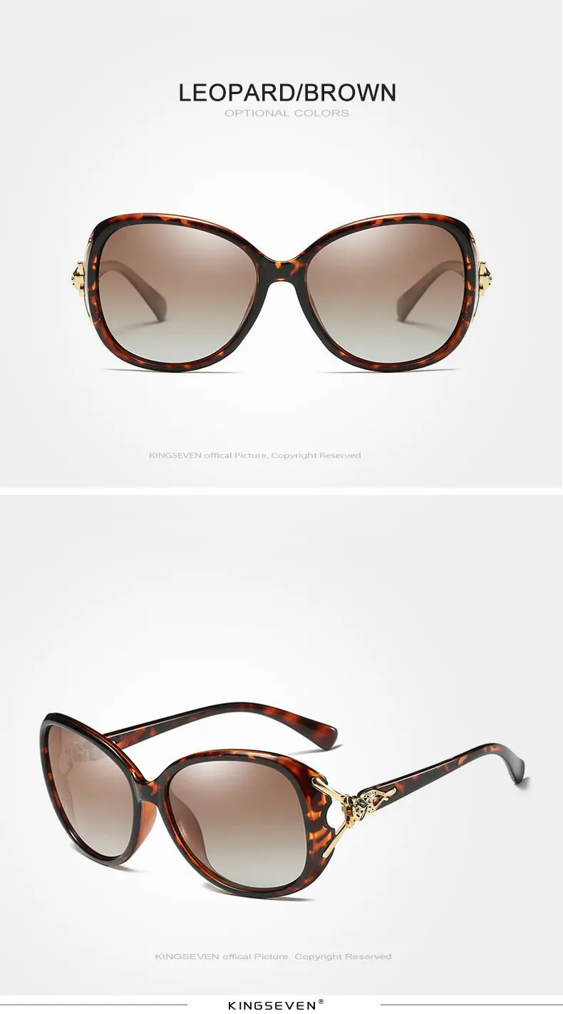 KINGSEVEN HD Sunglasses Polarized Retro Oversized N7842 KINGSEVEN HD Sunglasses Polarized Retro Oversized N7842