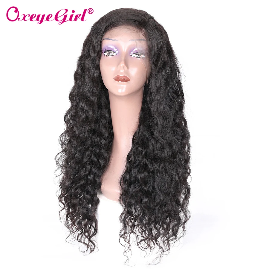 Oxeye girl #1B #2 #4 Brazilian Hair Water Wave Wig 13x4 Glueless Lace Front Human Hair Wigs Pre Plucked Remy Lace Front Wig
Oxeye girl #1B #2 #4 Brazilian Hair Water Wave Wig 13x4 Glueless Lace Front Human Hair Wigs Pre Plucked Remy Lace Front Wig