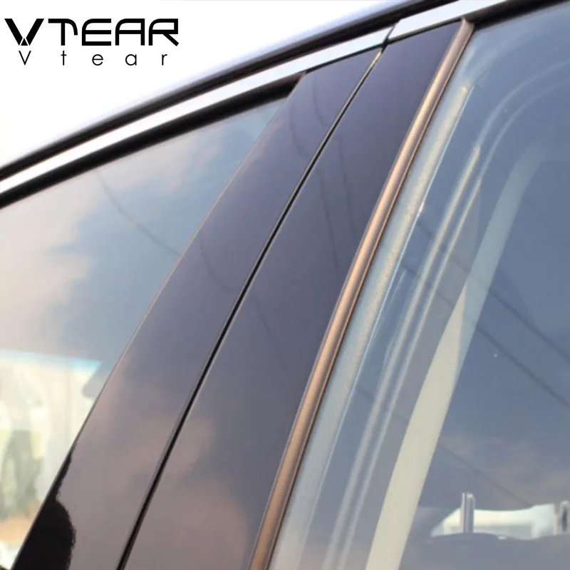 Vtear For Toyota RAV4 RAV 4 accessories car window B C pillar sticker trim black mirror reflection panel Exterior decoration
Vtear For Toyota RAV4 RAV 4 accessories car window B C pillar sticker trim black mirror reflection panel Exterior decoration