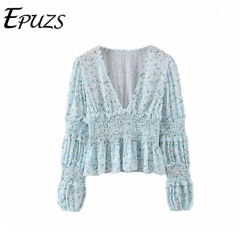 Women tops and blouses floral ruffle blouse shirt long sleeve ladies top korean fashion v-neck summer womens clothing 2019
Women tops and blouses floral ruffle blouse shirt long sleeve ladies top korean fashion v-neck summer womens clothing 2019