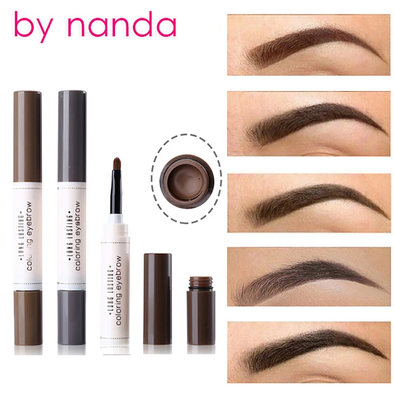 BY NANDA Tattoo Dye Cream Eyebrow Pencil Tint Waterproof With Makeup Brush Cosmetic Long Lasting Eye Brow Enhancer For Eyebrows
BY NANDA Tattoo Dye Cream Eyebrow Pencil Tint Waterproof With Makeup Brush Cosmetic Long Lasting Eye Brow Enhancer For Eyebrows