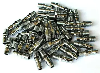 Tire pressure gauge connector, PM20, self-locking pneumatic quick connector, male connector, free shipping 
Tire pressure gauge connector, PM20, self-locking pneumatic quick connector, male connector, free shipping