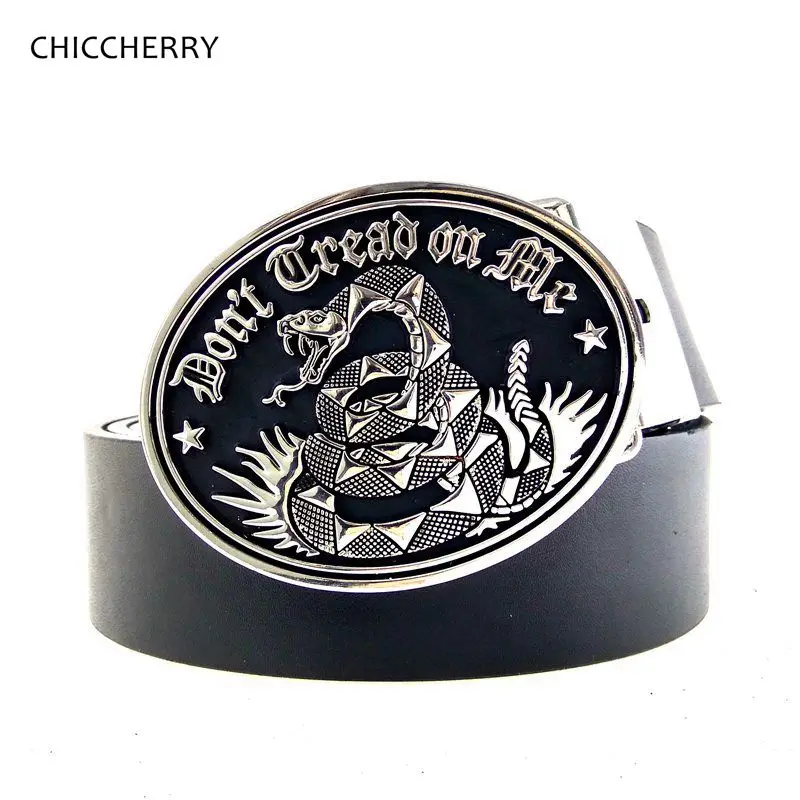 Fashion Cool Men's Cowboys Black PU Leather Belts Snake Oval Metal Belt Buckles with Letters "Don't Dread On Me" For Men Jeans
Fashion Cool Men's Cowboys Black PU Leather Belts Snake Oval Metal Belt Buckles with Letters "Don't Dread On Me" For Men Jeans