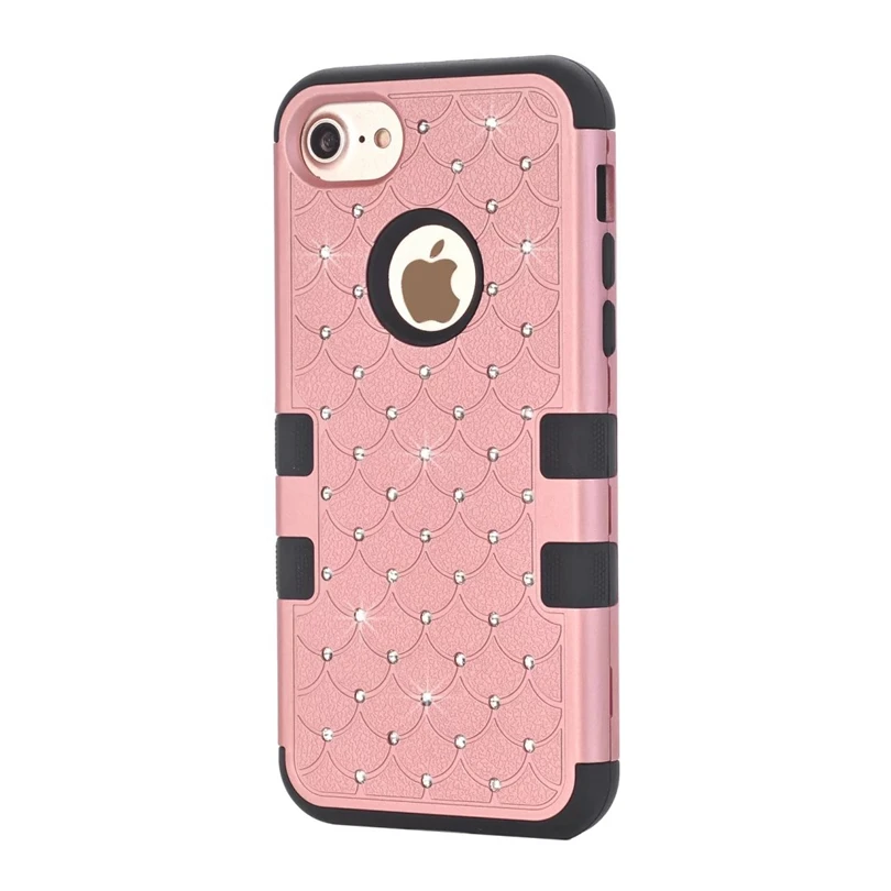 For iPhone 7 / iPhone7 4.7" Case Hybrid Bling Crystal Diamond Case 3 in 1 High Impact Heavy Duty Hard Rugged Case Cover
For iPhone 7 / iPhone7 4.7" Case Hybrid Bling Crystal Diamond Case 3 in 1 High Impact Heavy Duty Hard Rugged Case Cover