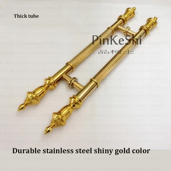 Stainless steel shiny gold Glass door pull and push handle, heavy duty wood door handle, chrome/satin/nickle/polished SS
Stainless steel shiny gold Glass door pull and push handle, heavy duty wood door handle, chrome/satin/nickle/polished SS