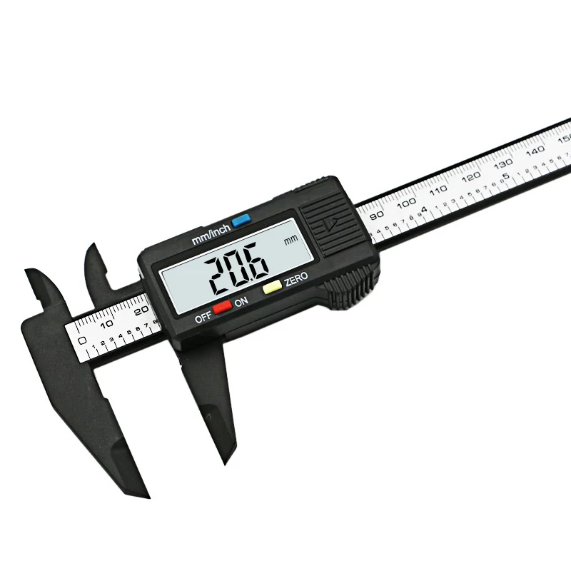 Digital Caliper LCD Digital Electronic Carbon Fiber Vernier Calipers Gauge Micrometer Inch/Metric Electronic Large LCD Screen
Digital Caliper LCD Digital Electronic Carbon Fiber Vernier Calipers Gauge Micrometer Inch/Metric Electronic Large LCD Screen