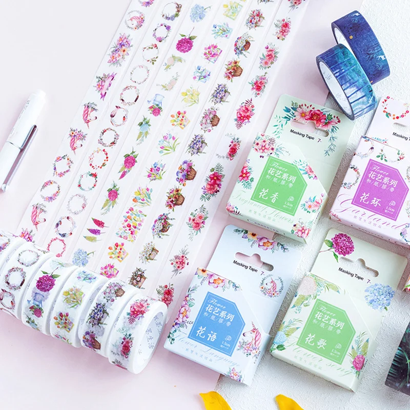 6 pcs Secret forest paper washi tape set Vintage flower garden decoration masking tapes stickers scrapbooking Stationery A6896
6 pcs Secret forest paper washi tape set Vintage flower garden decoration masking tapes stickers scrapbooking Stationery A6896