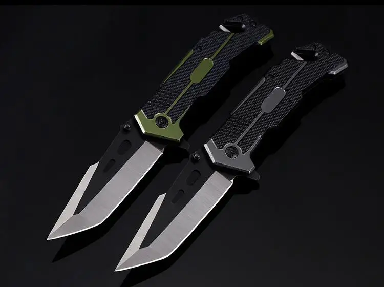 LLxxmm Stainless Steel Camping Folding Knife Tactical Hunting Survival EDC Tool Military Pocket Knives Utility Canivetes
LLxxmm Stainless Steel Camping Folding Knife Tactical Hunting Survival EDC Tool Military Pocket Knives Utility Canivetes