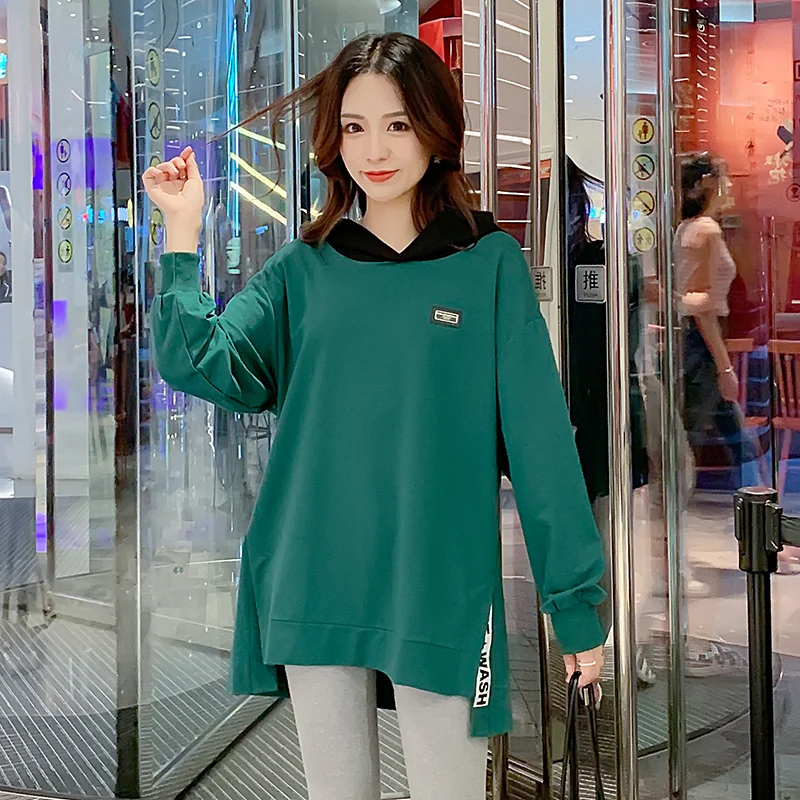 804# Large Size Loose Maternity Hoodies Autumn Fashion Sweatshirts for Pregnant Women 3XL 4XL Pregnancy Sports Casual Shirt Tops
804# Large Size Loose Maternity Hoodies Autumn Fashion Sweatshirts for Pregnant Women 3XL 4XL Pregnancy Sports Casual Shirt Tops