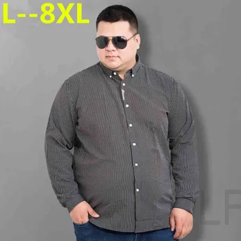 Big 8XL 6XL 5XL New Autumn Fashion Brand Men Clothes Slim Fit Men Long Sleeve Shirt Men Striped Cotton Casual Men Shirt Social
Big 8XL 6XL 5XL New Autumn Fashion Brand Men Clothes Slim Fit Men Long Sleeve Shirt Men Striped Cotton Casual Men Shirt Social