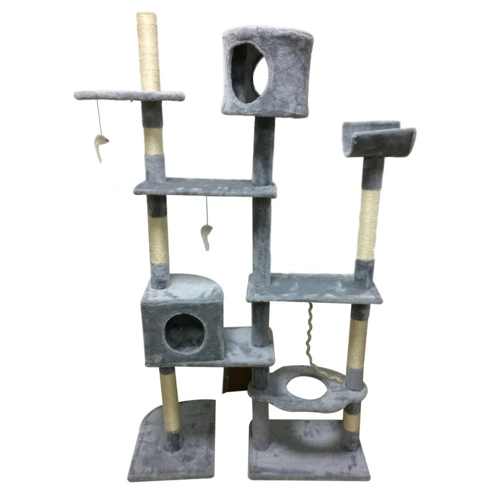 167cm Cat'S Tree Tower Activity Centres Pets Play Tree Funny Scratching Post Climbing Jumping Toy House Furniture Protective
167cm Cat'S Tree Tower Activity Centres Pets Play Tree Funny Scratching Post Climbing Jumping Toy House Furniture Protective