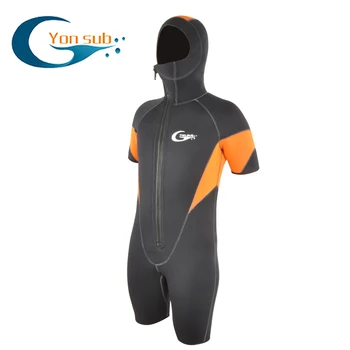 5mm Neoprene Scuba Front Zipper Diving Wetsuit With Hood Short-sleeved Man Diving Suit For Underwater Hunting Surf Spearfishing
5mm Neoprene Scuba Front Zipper Diving Wetsuit With Hood Short-sleeved Man Diving Suit For Underwater Hunting Surf Spearfishing